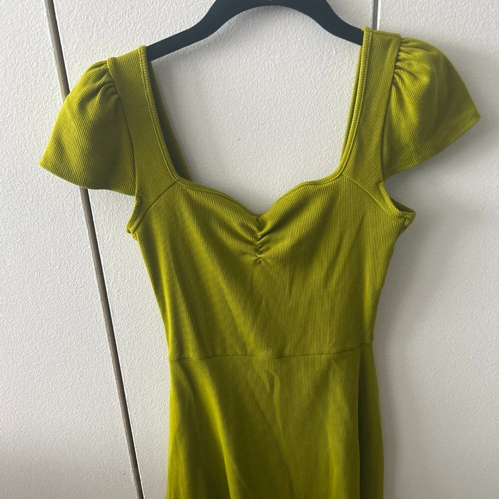 Wild Fable Green Mini Dress (XS)